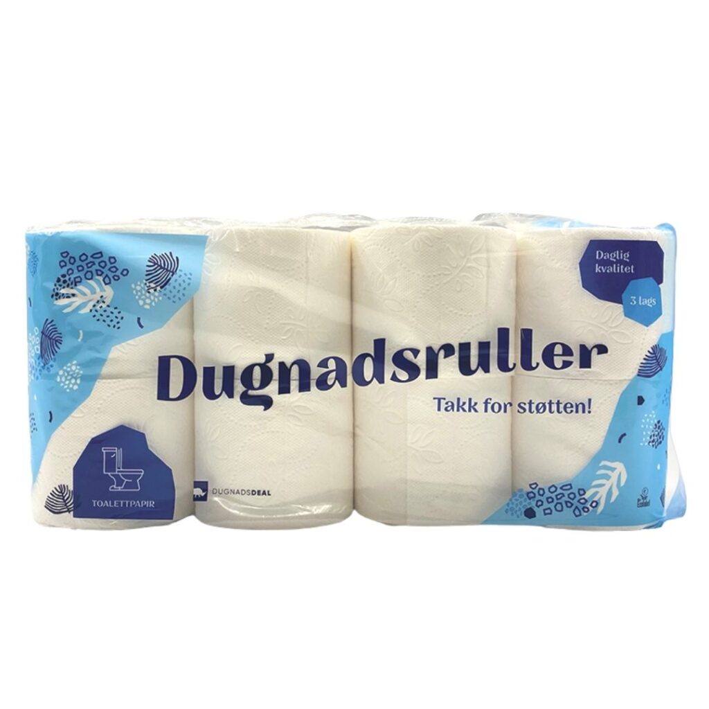 Dugnadsruller dugnad med dopapir